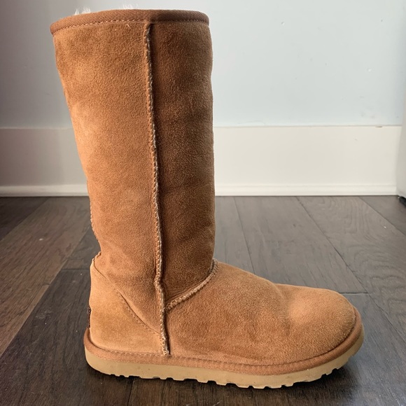 UGG Classic Tall Boot in Chestnut - Picture 5 of 15